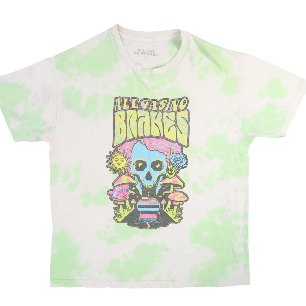 All Gas No Brakes 2019-2020 Tour Shirt Mens M Tie Dye Andrew Callaghan Channel 5